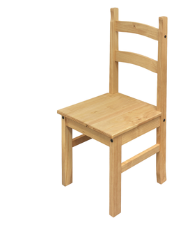 Jedálenské stoličky Stolička CORONA 2 vosk 1627