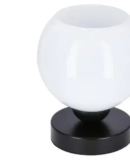 Lampy  Stolná lampa CALDERA 1xE27/60W/230V čierna 