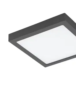 Svietidlá Eglo Eglo 33578- LED Stmievateľné kúpeľňové svietidlo ARGOLIS-C 22W/230V IP44 antracit 