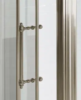 Sprchové dvere GELCO - ANTIQUE obdĺžniková sprchová zástena 1100x900 L/R varianta GQ4211CGQ5690C