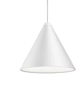 Závesné svietidlá FLOS FLOS String Light Cone závesná lampa biela 12m Touch
