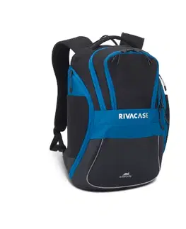 Batohy Riva Case 5225 športový batoh pre notebook 15,6", modro-čierna, 20 l
