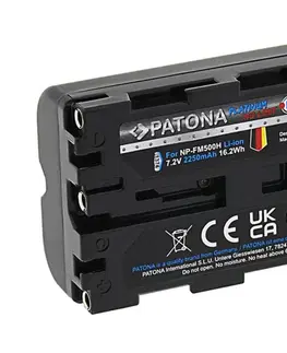 Predlžovacie káble PATONA PATONA - Aku Sony NP-FM500H 2250mAh Li-Ion Platinum USB-C nabíjanie 