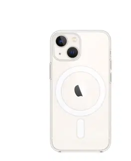 Puzdrá na mobilné telefóny Zadný kryt pre Apple iPhone 13 mini s MagSafe, transparentná MM2W3ZMA
