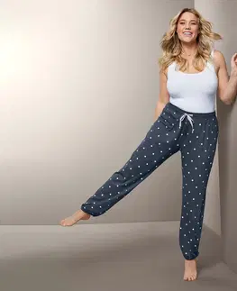 Pajamas Pohodlné džersejové nohavice