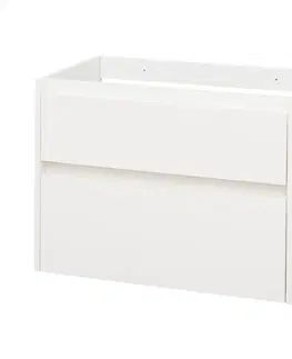 Kúpeľňový nábytok MEREO - Opto, kúpeľňová skrinka 81 cm, biela CN911S