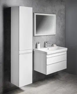 Kúpeľňa SAPHO - SITIA skrinka vysoká 35x172x32cm, 2x dvierka, ľavá/pravá, biela matná SI230-3131