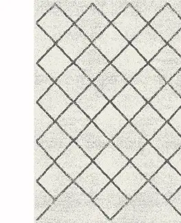 Koberce a koberčeky KONDELA Mates Typ 2 koberec 100x150 cm béžová / vzor