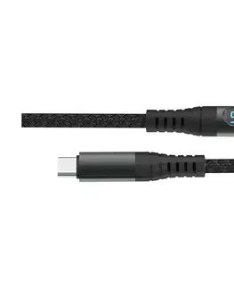 Predlžovacie káble  USB-C kábel s LED displejom 100W 1m 