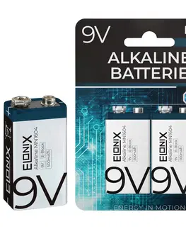 Dalšie elektrospotrebiče do domácnosti Batéria Alkaline 9v, 2 Ks/bal.