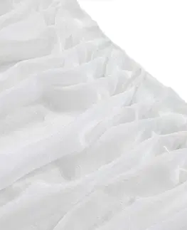 Závesy Homede Záclona Kresz Tape, biela, 140 x 240 cm