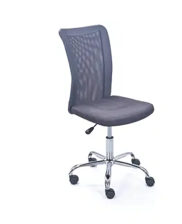 Kancelárske kreslá a stoličky Kancelárská stolička BONNIE sivá