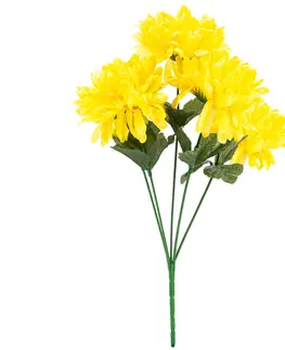 Kvety Umelá kytica Chryzantéma, výška 33 cm