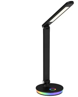 Lampy  LED RGBW Stmievateľná dotyková stolná lampa NEPTUN LED/7W/230V čierna 