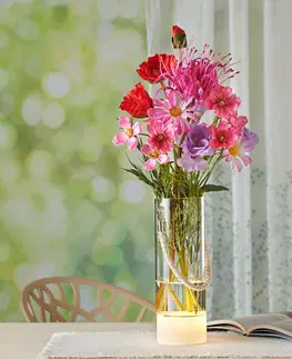 Drobné dekorácie a doplnky LED váza
