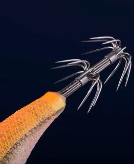 rybolov Nástraha Turlutte potápavá shallow Ebika 1.8/85 oranžová fluo na sépie/kalmáre