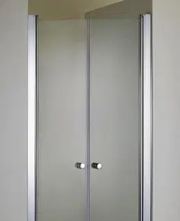Sprchovacie kúty HOPA - Sprchové dvere VITORIA NEW - FARBA rámu - Hliník leštený, Rozmer A - 80 cm, Smer zatvárania - Univerzálny Ľavé / Pravé, Výplň - Číre bezpečnostné sklo - 6 mm OLBENW102680CC