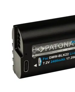 Predlžovacie káble PATONA PATONA - Aku Pana DMW-BLK22 2400mAh Li-Ion Platinum USB-C nabíjanie 