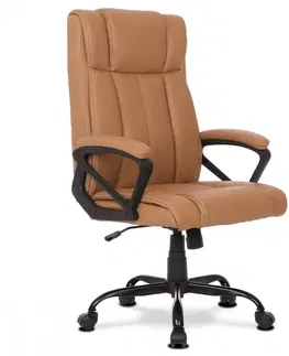 Kancelárske stoličky Kancelárska stolička KA-Y389 Autronic Svetlo hnedá