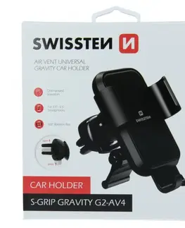 Držiaky na mobil Swissten univerzálny držiak Gravity S-Grip G2-AV4 do ventilácie auta 65010605