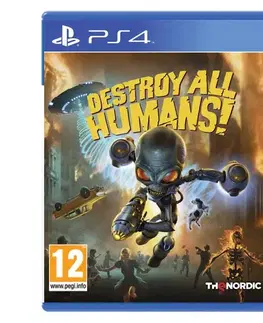 Hry na Playstation 4 Destroy all Humans! PS4