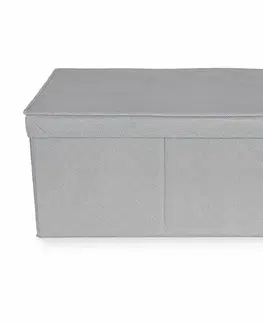Úložné boxy Compactor Skladací úložný kartónový box Wos, 40 x 50 x 25 cm, sivá