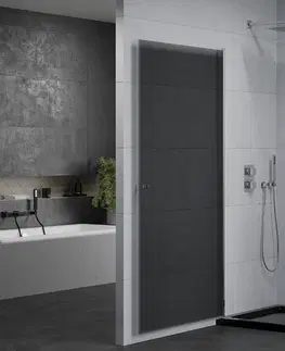 Vane MEXEN/S - Pretória sprchovací kút 90x100, grafit, chróm + sprchová vanička vrátane sifónu 852-090-100-01-40-4070
