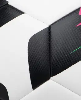futbal Futbalová lopta šitá strojom veľkosť 4 biela