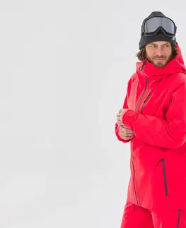 alpinizmus Pánska lyžiarska bunda Patrol červená