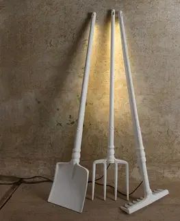 Stojacie lampy Karman Karman Tobia dizajnérska stojaca LED lampa lopatka
