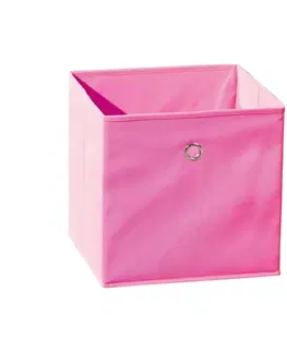 Úložné boxy HALMAR Winny skladací úložný box ružová