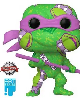 Zberateľské figúrky POP! Art Series: Donatello (Teenage Mutant Ninja Turtles) Special Edition POP-0055