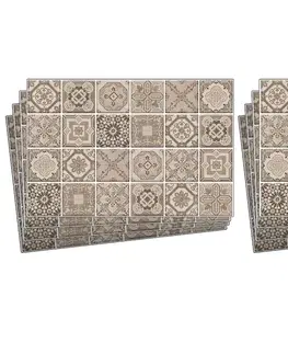 Nálepky na obkladačky Nálepky na obkladačky béžová portugalská mozaika (balenie 8 ks)