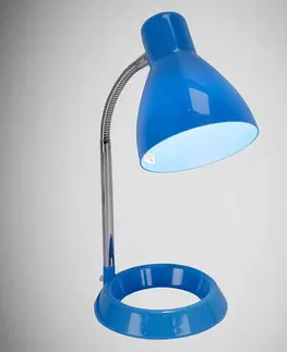 Moderné lampy do obývačky Luster Kati E27 modrá 02859 LB