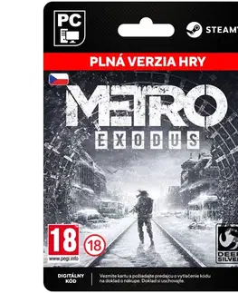 Hry na PC Metro Exodus CZ [Steam]
