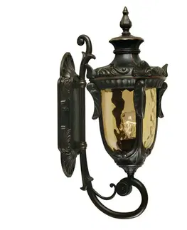 Vonkajšie nástenné svietidlá Elstead Historické vonkajšie svietidlo PHILADELPHIA 52,5cm