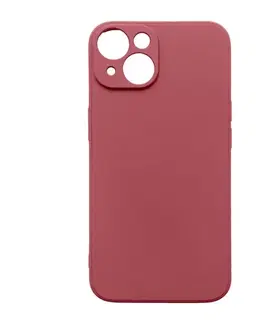 Puzdrá na mobilné telefóny Silikónový kryt MobilNET pre Apple iPhone 15, červený PGU-5436-IPH-15XXX