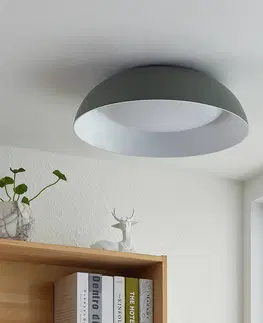 Stropné svietidlá Lindby Lindby Juliven stropné LED svietidlo, sivé