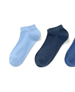Socks Krátke ponožky z biobavlny, 3 páry