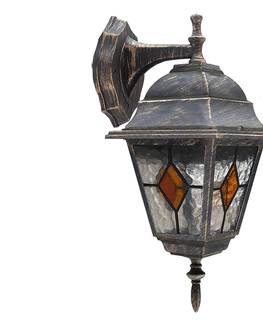 Záhradné lampy Rabalux Rabalux 8181 - Vonkajšie Nástenné svietidlo MONACO 1xE27/60W/230V  