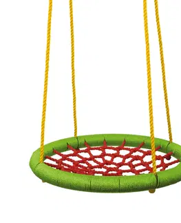 Hračky na záhradu Woody Houpací kruh zelenočervený (průměr 83 cm) 