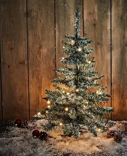 Drobné dekorácie a doplnky LED vianočný stromček