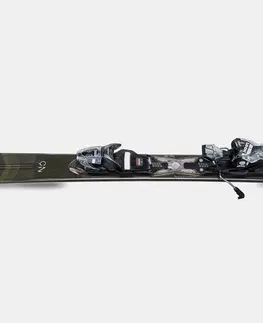 lyže Dámske zjazdové lyže Nova 6 s viazaním čierne