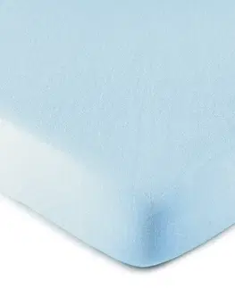 Plachty 4Home jersey prestieradlo svetlo modrá, 160 x 200 cm