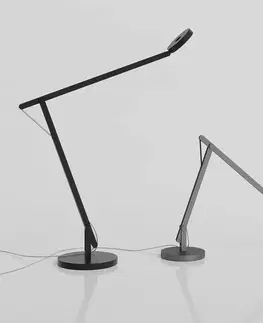 Stolové lampy na písací stôl Rotaliana Rotaliana String Mini DTW stolná strieborná čierna