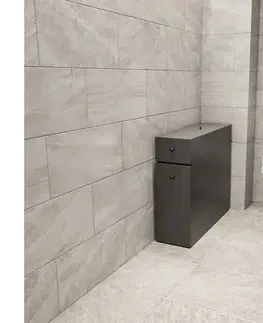Kúpeľňové skrinky  Kúpeľňová skrinka CALENCIA 55x60 cm antracit 