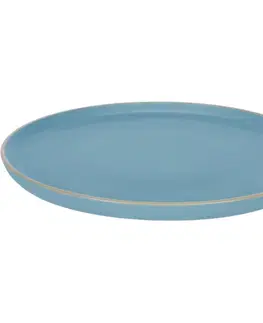 Taniere Kameninový dezertný tanier Magnus, 21 cm, modrá