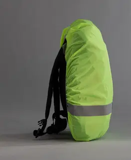 cyklistick Plášť na batoh 560 nepremokavý reflexný žltý
