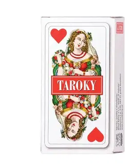 Hračky spoločenské hry - hracie karty a kasíno MEZUZA - Hracie karty Taroky - 1720