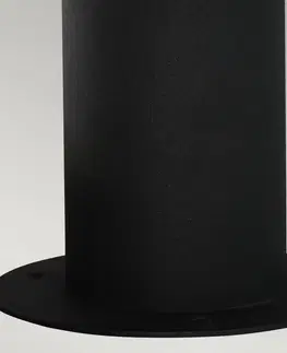 Vonkajšie stojanové svietidlá Elstead Soklové svietidlo Hornbaek, čierna